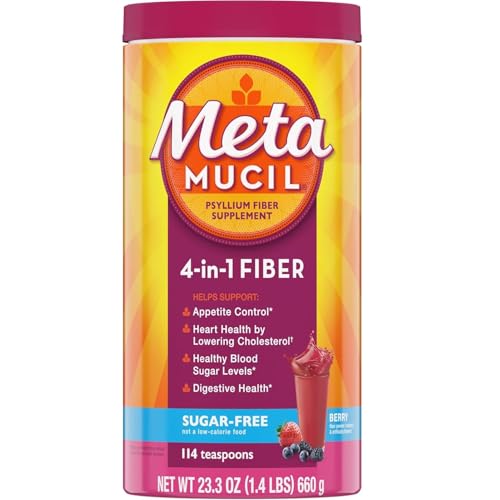 Metamucil sabor a baya fibra dietética