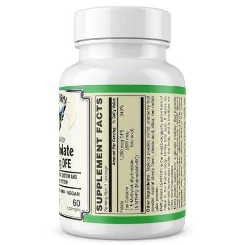 Methylfolato sabor natural a cereza