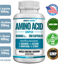 Mezcla de aminoácidos para energía