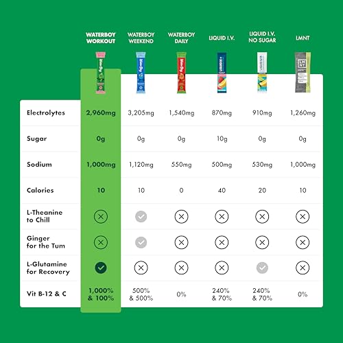 mezcla de electrolitos sin azúcar