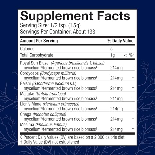 Mezcla de hongos medicinales naturales