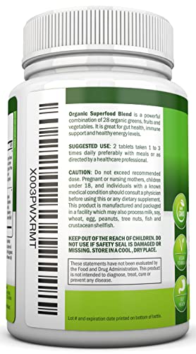 mezcla de ingredientes orgánicos saludables