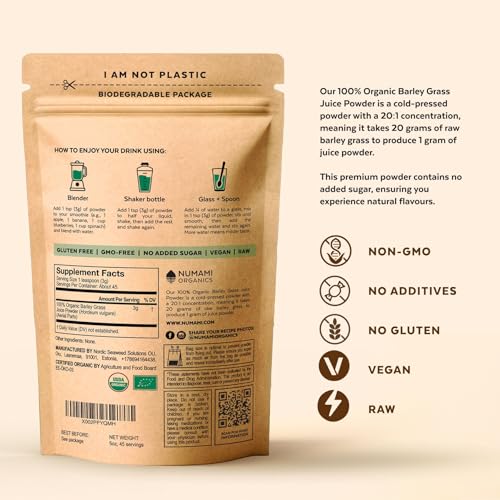 Mezcla de jugo de cebada para bebidas refrescantes