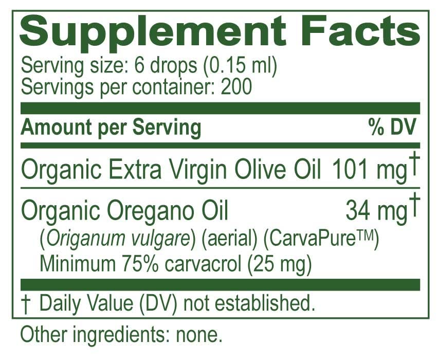 mezcla de orégano y aceite de oliva