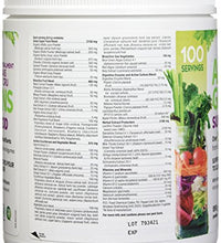 mezcla de superalimentos en polvo