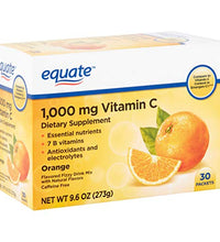 mezcla efervescente vitamina C sabor naranja