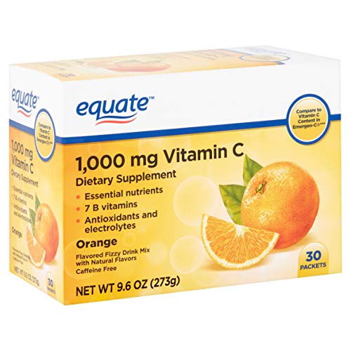 mezcla efervescente vitamina C sabor naranja