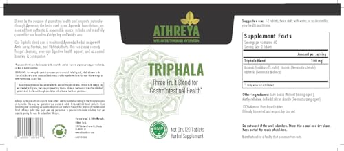 Mezcla herbal Triphala para desintoxicación natural