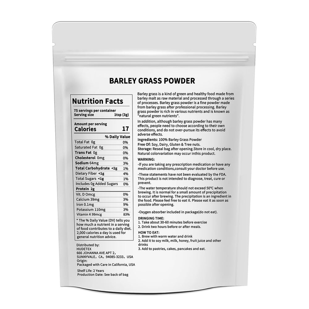 Mezclas herbales Barley Grass