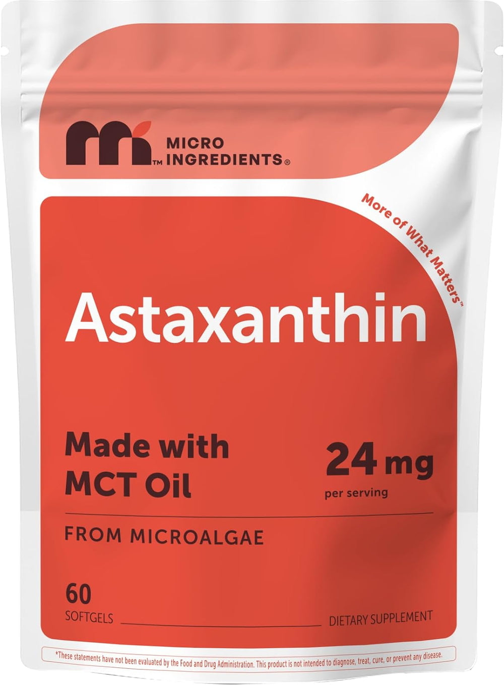 Micro Ingredients Astaxantina 24 mg