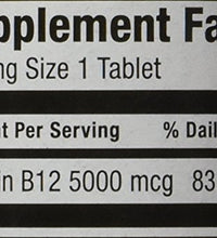 Microlozenges de vitamina B-12