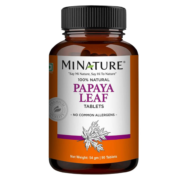 minature Hoja de Papaya 1000 mg