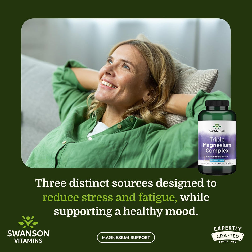 Minerales Swanson Triple Magnesium