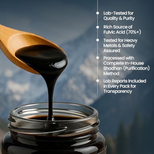 Minerales traza de resina Shilajit