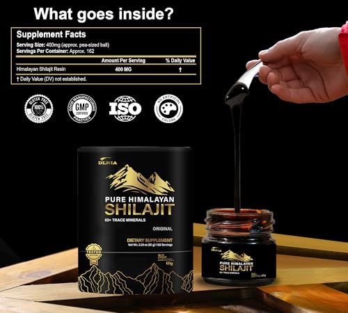 Minerales traza en Resina de Shilajit
