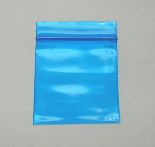 Mini bolsas de polietileno azules