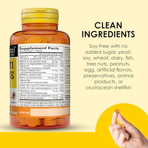Mini multivitaminas MASON NATURAL para bienestar general