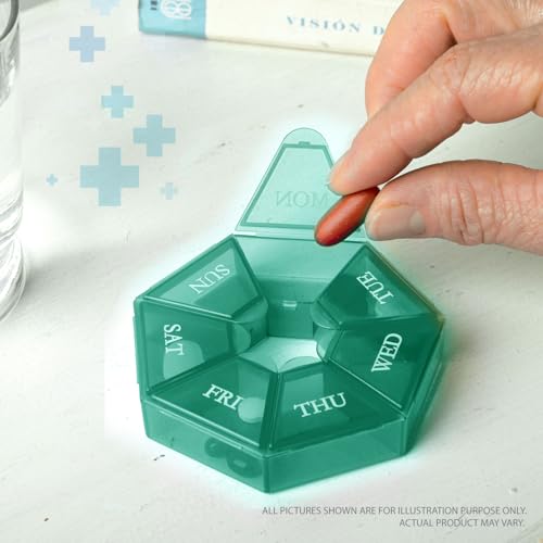 mini organizador de medicamentos práctico