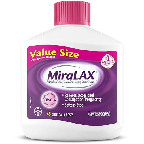 MiraLAX polvo laxante para adultos