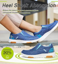 moces slip-on para fascitis plantar