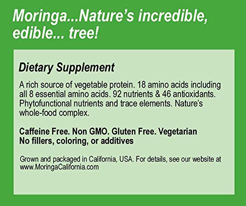moringa en cápsulas para energía diaria
