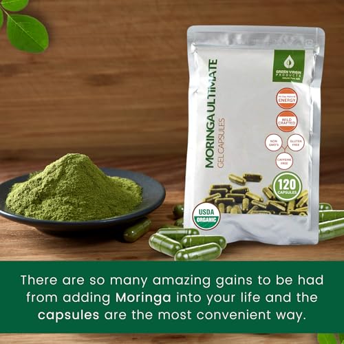 moringa en cápsulas para energía