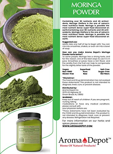 Moringa en polvo para batidos saludables