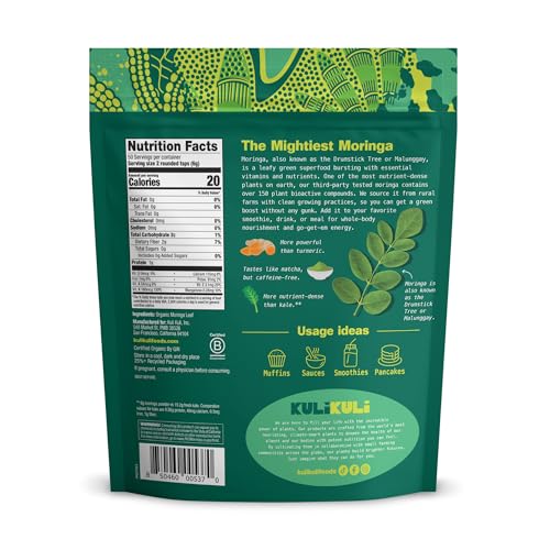 Moringa para smoothies saludables