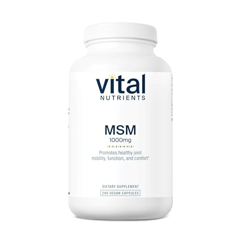MSM 1000mg para articulaciones saludables