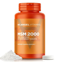 MSM 2000 tabletas vegetarianas