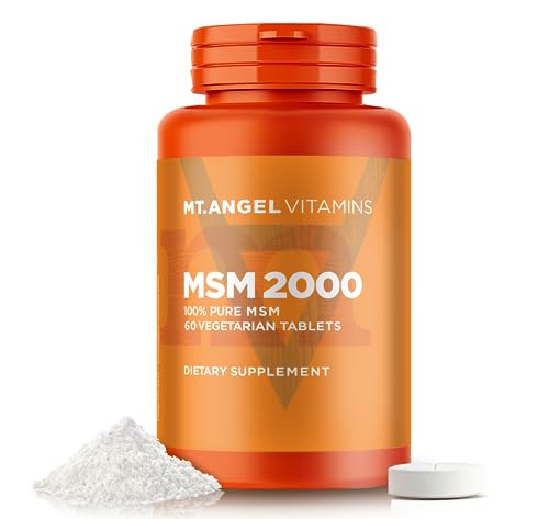 MSM 2000 tabletas vegetarianas
