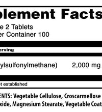MSM Amazing Formulas sin gluten