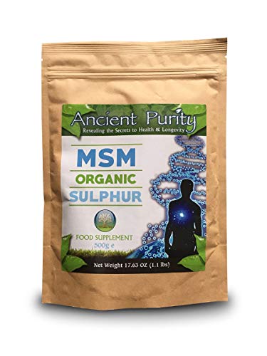 MSM azufre orgánico para salud