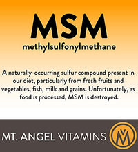MSM para articulaciones fuertes