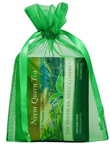 muestra de té neem