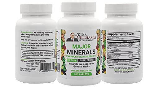 multiminerales de Peter's Choice
