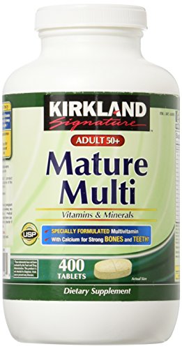multivitaminas adultos 50+ Kirkland