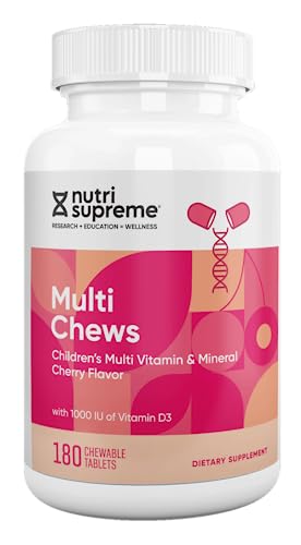 multivitaminas deliciosas para niños sabor cereza