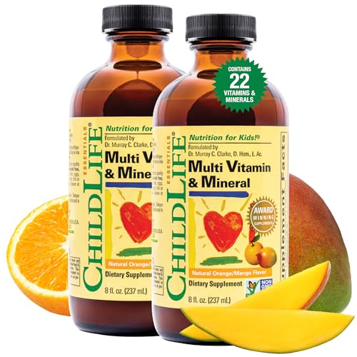 multivitaminas líquidas para niños
