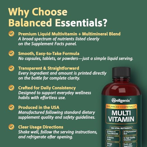 multivitaminas líquidas para toda la familia