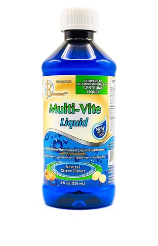 multivitaminas líquidas sin alcohol