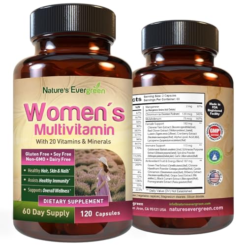 multivitaminas para mujeres energía diaria