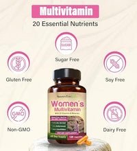 multivitaminas para mujeres enfoque y vitalidad