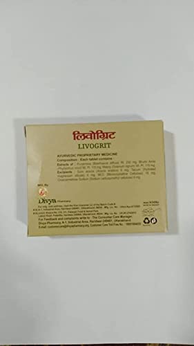 multivitaminas Patanjali Livogrit para salud integral