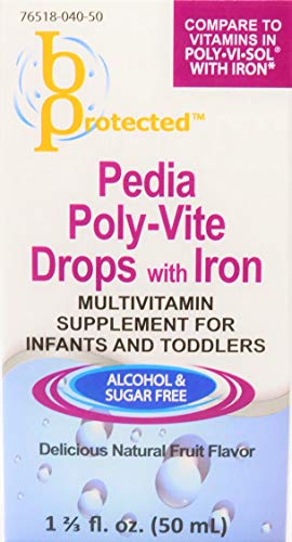 multivitaminas Pedia Poly-Vite con hierro