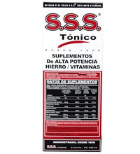 multivitaminas SSS para fortalecer defensas