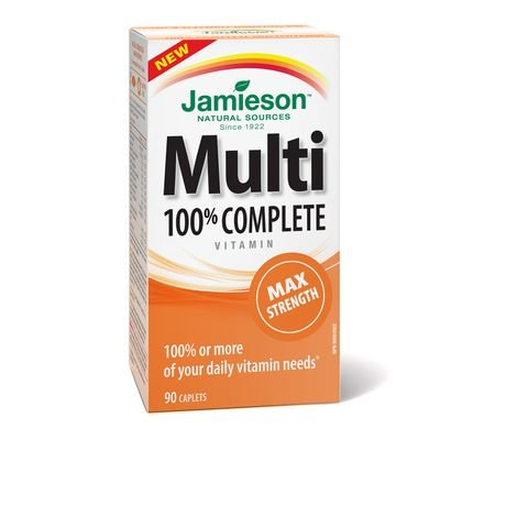 multivitamínico completo Jamieson para energía diaria