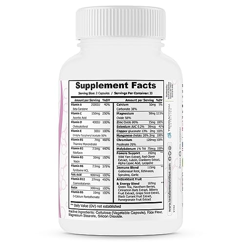 multivitamínico con más de 40 ingredientes