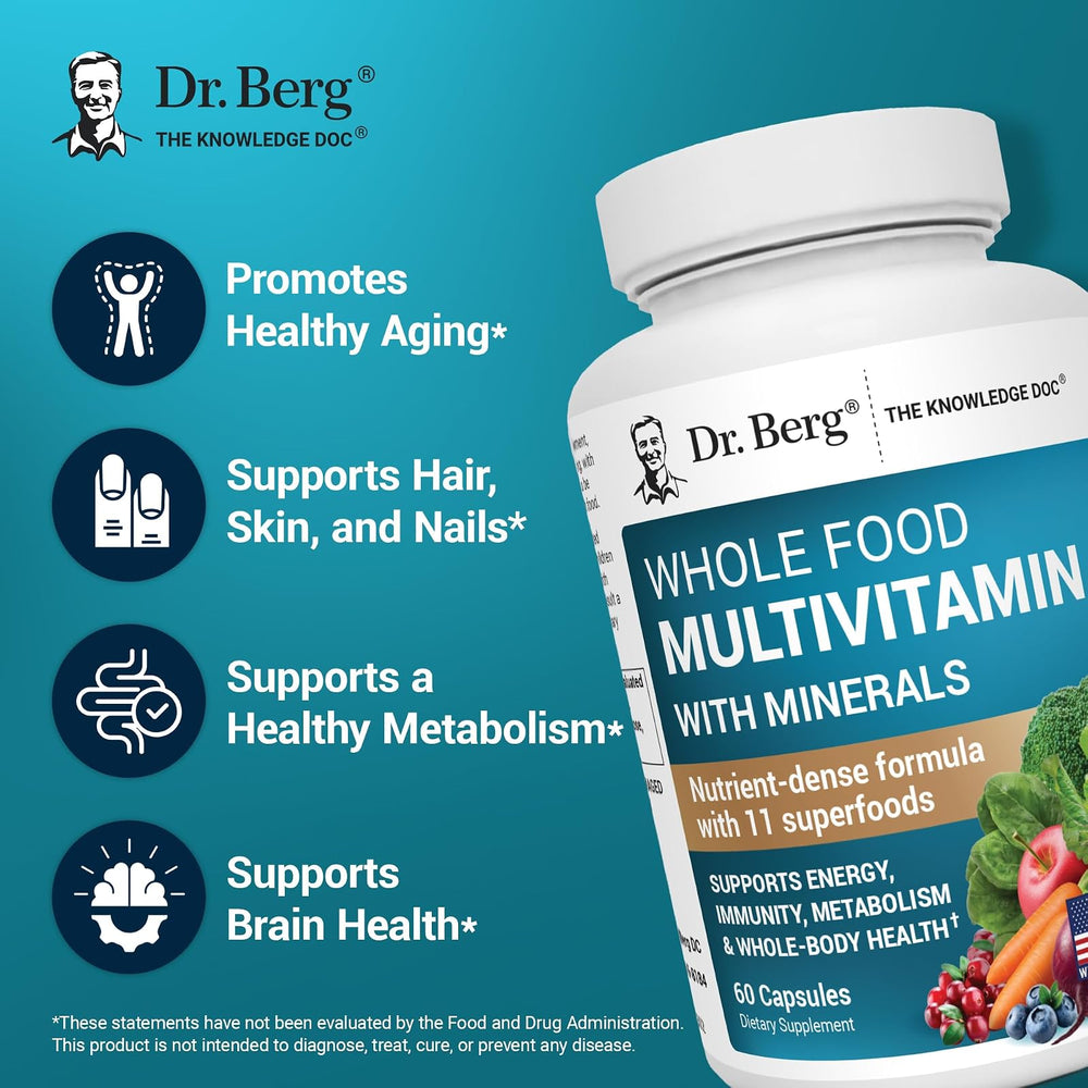 Multivitamínico de alimentos enteros