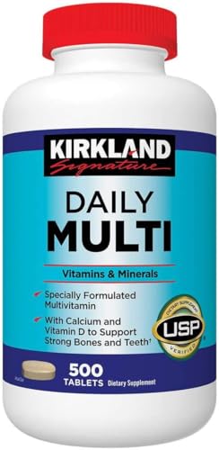 multivitamínico diario Kirkland para energía